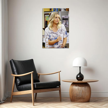 Penny The Big Bang Theory Tv Series Poster Kaley Cuoco Wall Art Print Home Wall Decor - xonomax