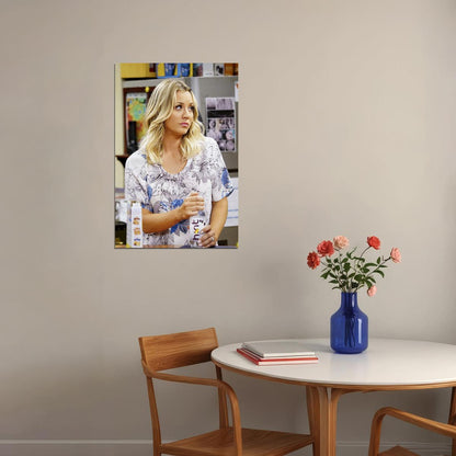Penny The Big Bang Theory Tv Series Poster Kaley Cuoco Wall Art Print Home Wall Decor - xonomax