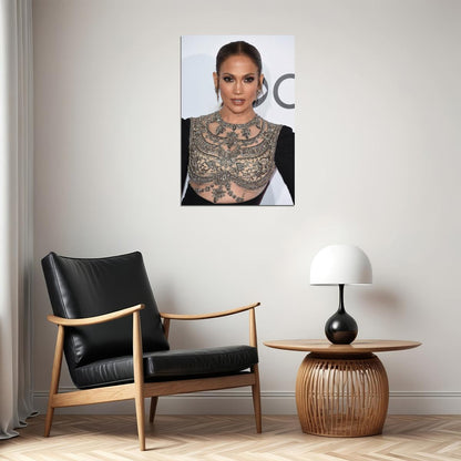 Jennifer Lopez Singer Actress Charitable Poster Wall Art Print Home Wall Decor - xonomax