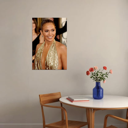 Jennifer Lopez Singer Actress Fashion Design Poster Wall Art Print Home Wall Decor - xonomax