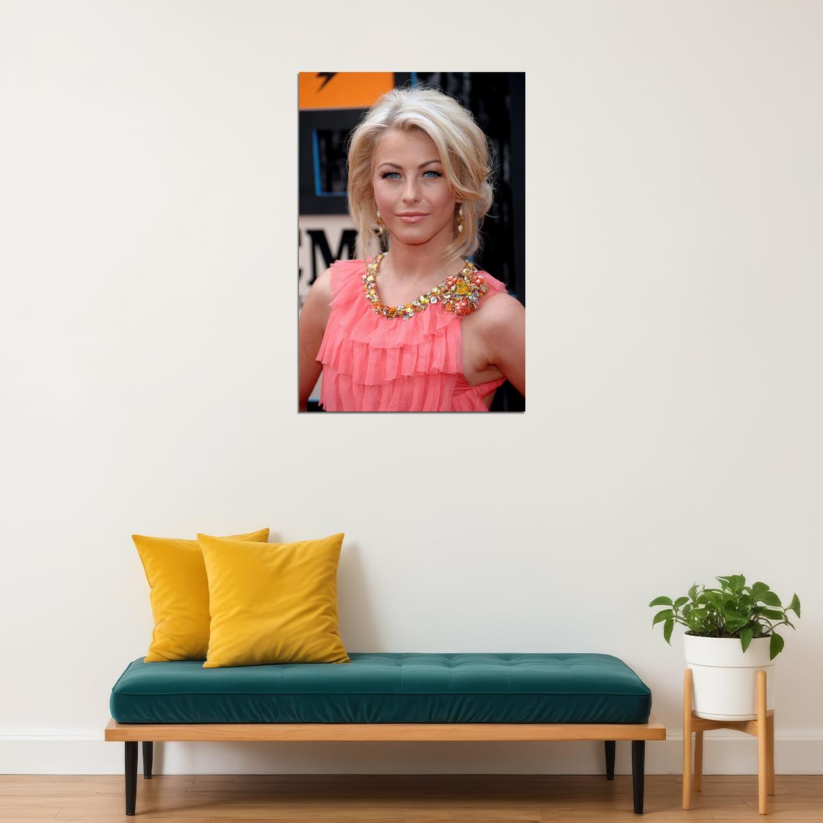 Julianne Hough Celebrity Dancer Cinema Actor Poster Wall Art Print Home Wall Decor - xonomax