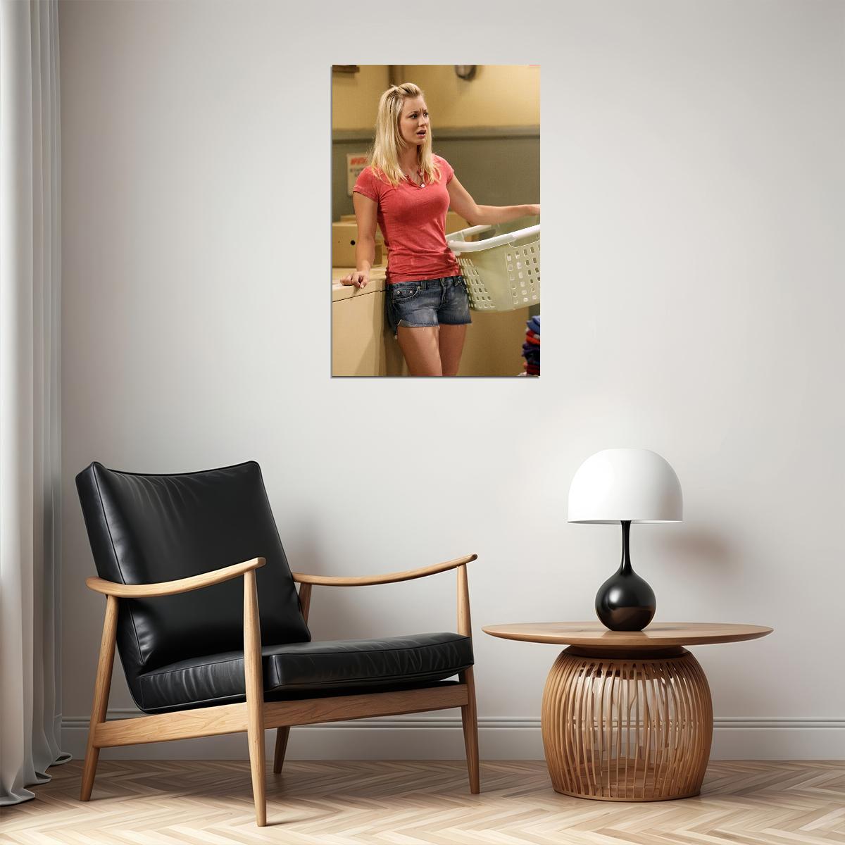 Penny The Big Bang Theory Tv Series Poster Kaley Cuoco Wall Art Print Home Wall Decor - xonomax