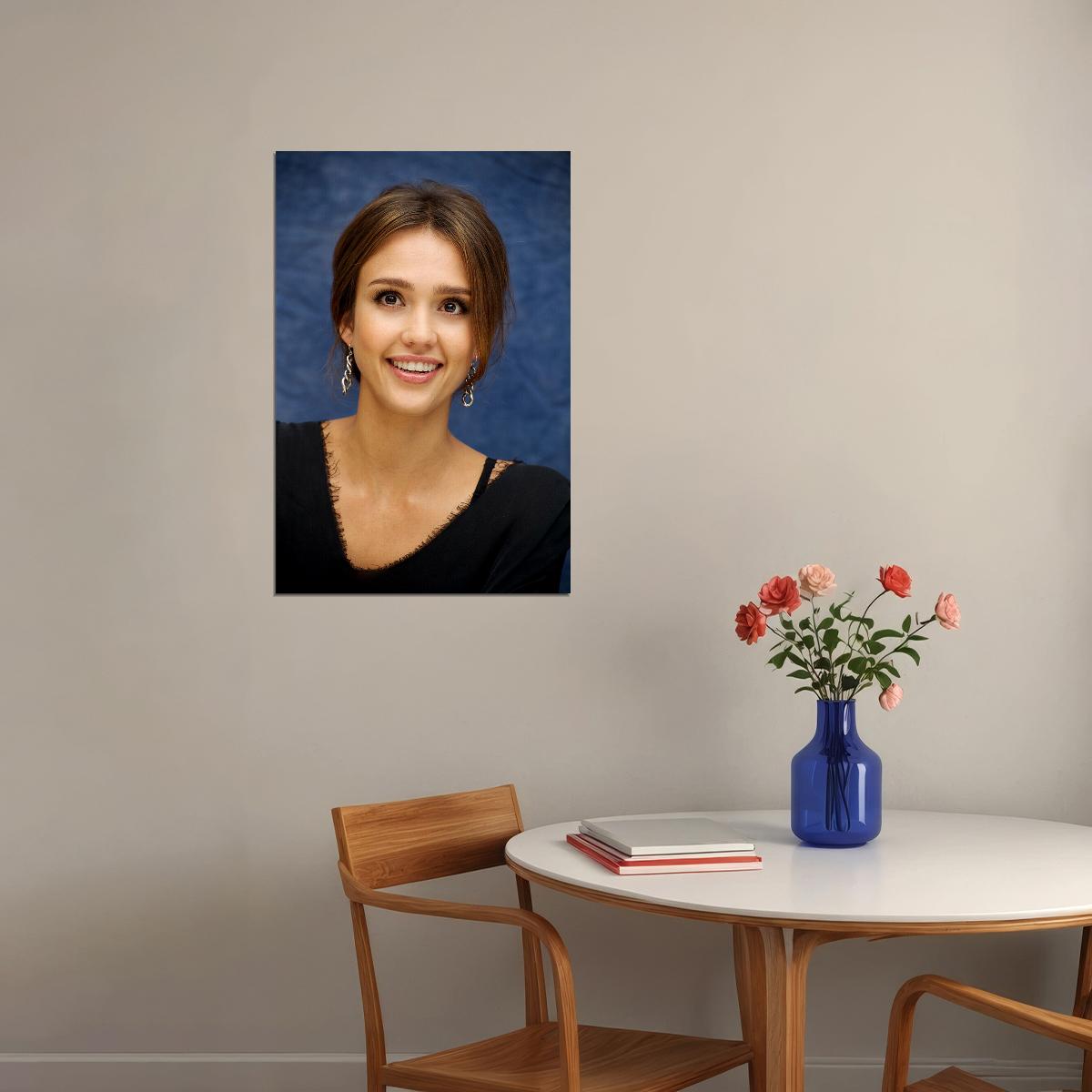 Jessica Alba Celebrity Cinema Actress Idol Poster Wall Art Print Home Wall Decor - xonomax