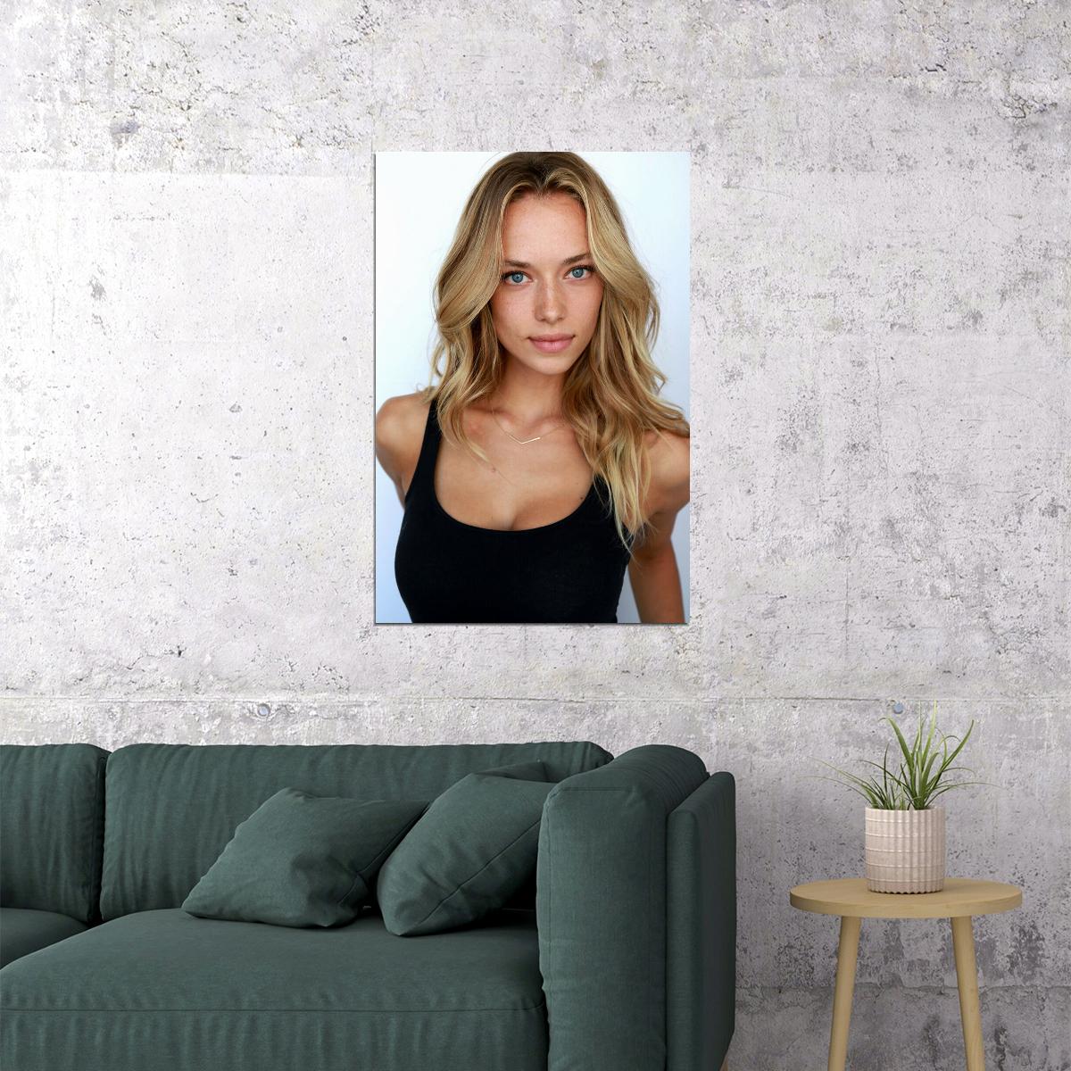 Hannah Ferguson Celebrity Hot Model Star Poster Wall Art Print Home Wall Decor - xonomax