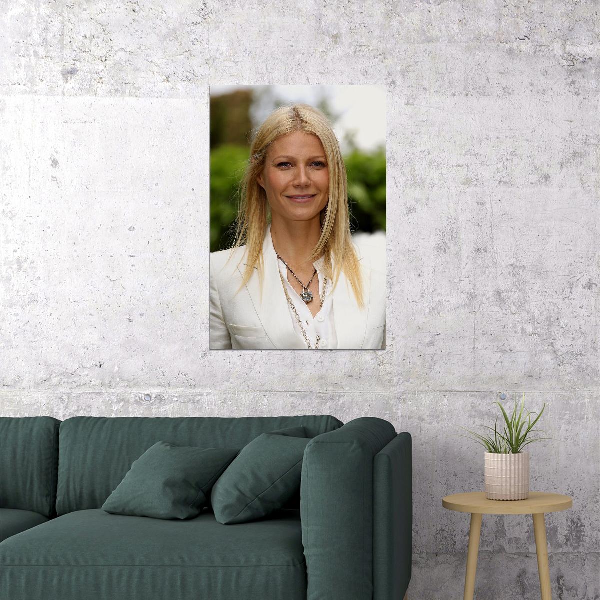 Gwyneth Paltrow Celebrity Cinema Actor Idol Poster Wall Art Print Home Wall Decor - xonomax