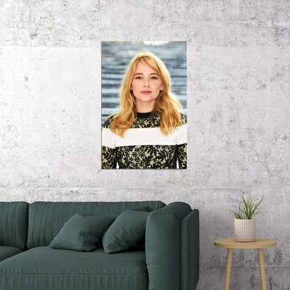 Haley Bennett Celebrity Siger Cinema Actor Star Poster Wall Art Print Home Wall Decor - xonomax
