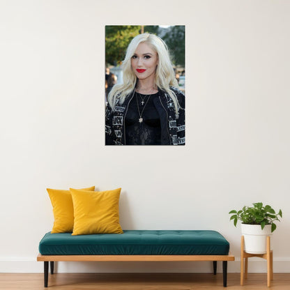Gwen Stefani Celebrity Singer Pop Music Star Poster Wall Art Print Home Wall Decor - xonomax
