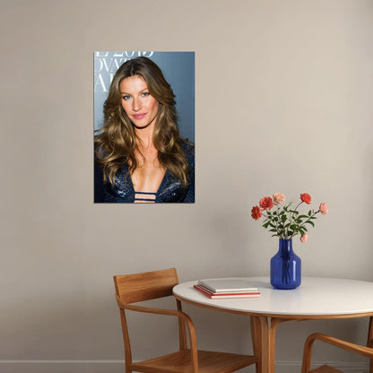 Giselle Bundchen Celebrity Hot Model Actress Poster Wall Art Print Home Wall Decor - xonomax