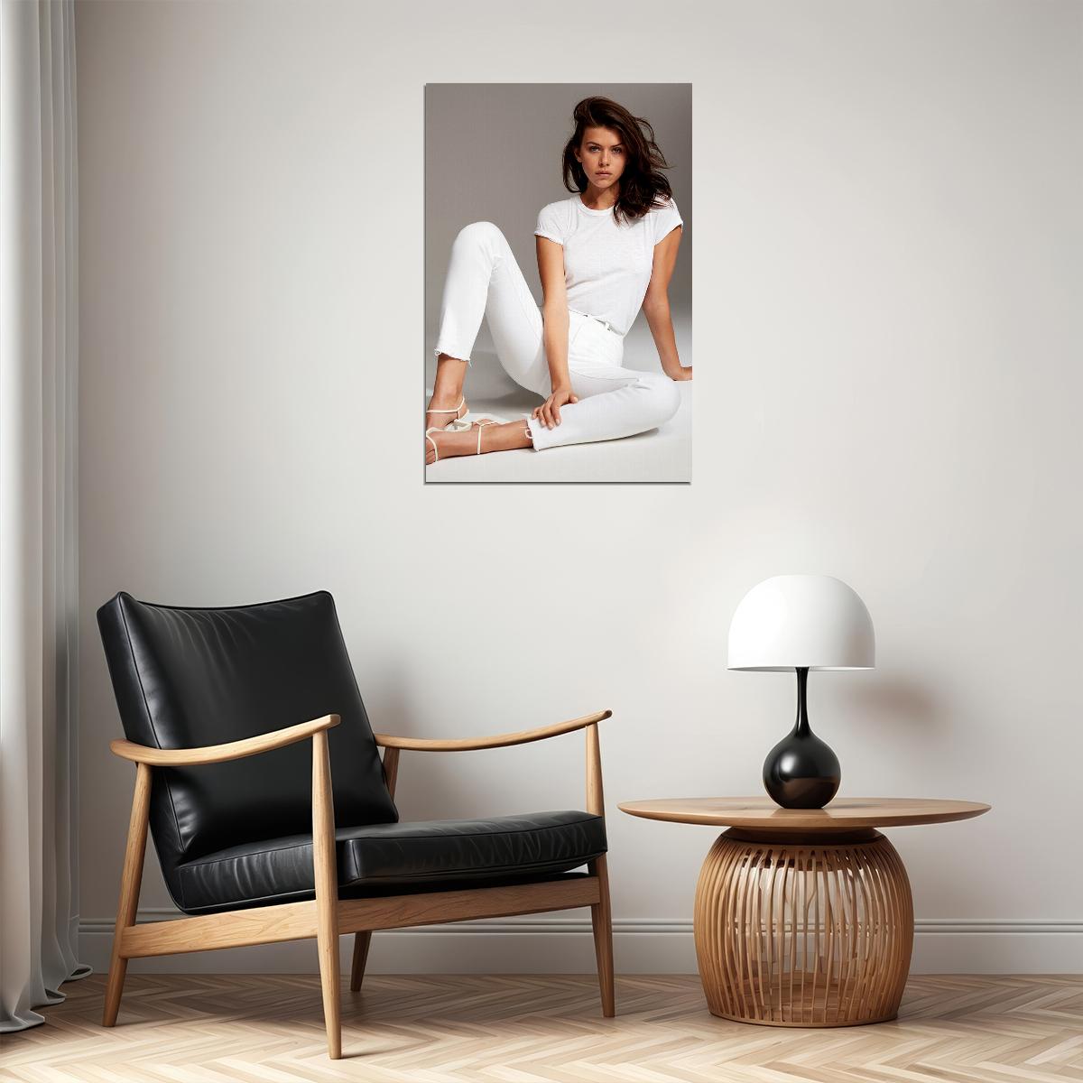 Georgia Fowler Celebrity Hot Model Star Poster Wall Art Print Home Wall Decor - xonomax