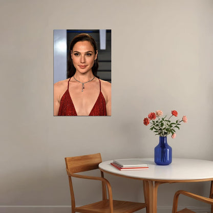 Gal Gadot Hot Cinema Actress Poster Wall Art Print Home Wall Decor - xonomax
