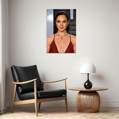 Gal Gadot Hot Cinema Actress Poster Wall Art Print Home Wall Decor - xonomax