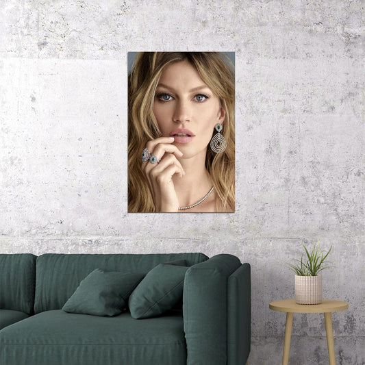 Giselle Bundchen Celebrity Hot Model Actress Poster Wall Art Print Home Wall Decor - xonomax