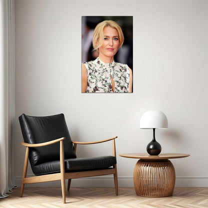Gillian Anderson Celebrity Cinema Actress Idol Poster Wall Art Print Home Wall Decor - xonomax