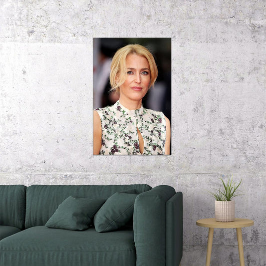 Gillian Anderson Celebrity Cinema Actress Idol Poster Wall Art Print Home Wall Decor - xonomax