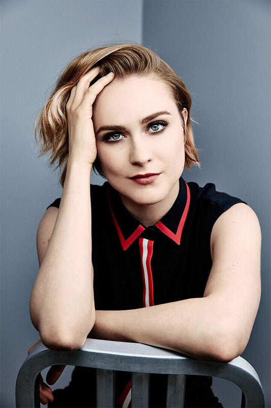 Evan Rachel Wood Celebrity Cinema Actress Idol Poster Wall Art Print Home Wall Decor - xonomax