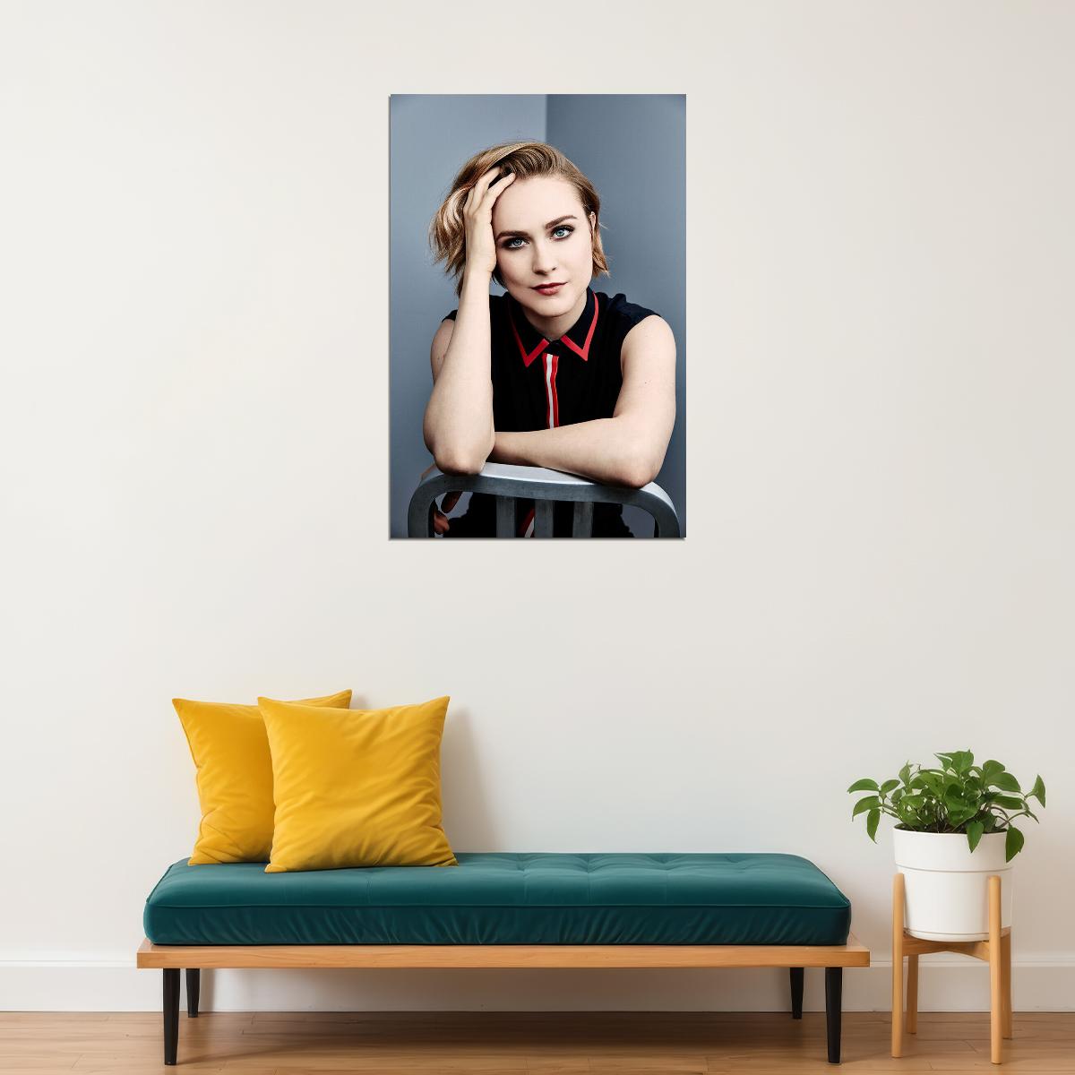 Evan Rachel Wood Celebrity Cinema Actress Idol Poster Wall Art Print Home Wall Decor - xonomax