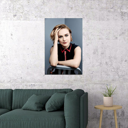 Evan Rachel Wood Celebrity Cinema Actress Idol Poster Wall Art Print Home Wall Decor - xonomax