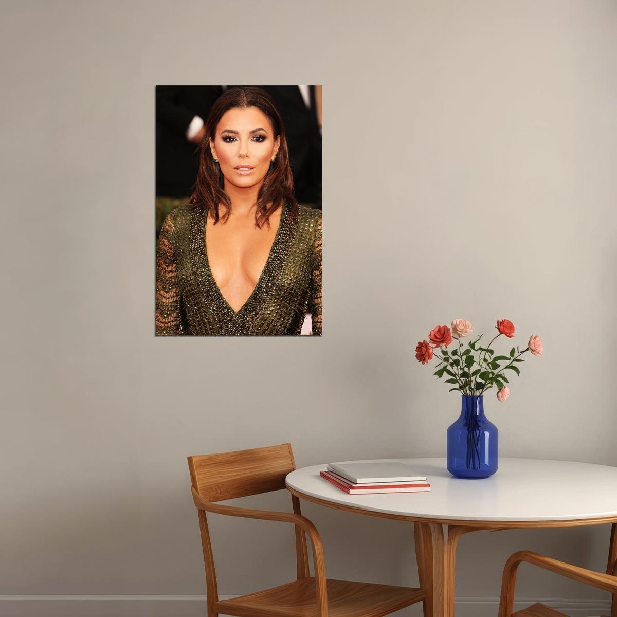 Eva Longoria Celebrity Cinema Actress Star Poster Wall Art Print Home Wall Decor - xonomax