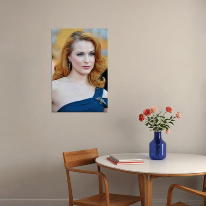 Evan Rachel Wood Celebrity Cinema Actress Star Poster Wall Art Print Home Wall Decor - xonomax