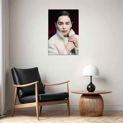 Emilia Clarke Celebrity Cinema Actor Idol Poster Wall Art Print Home Wall Decor - xonomax