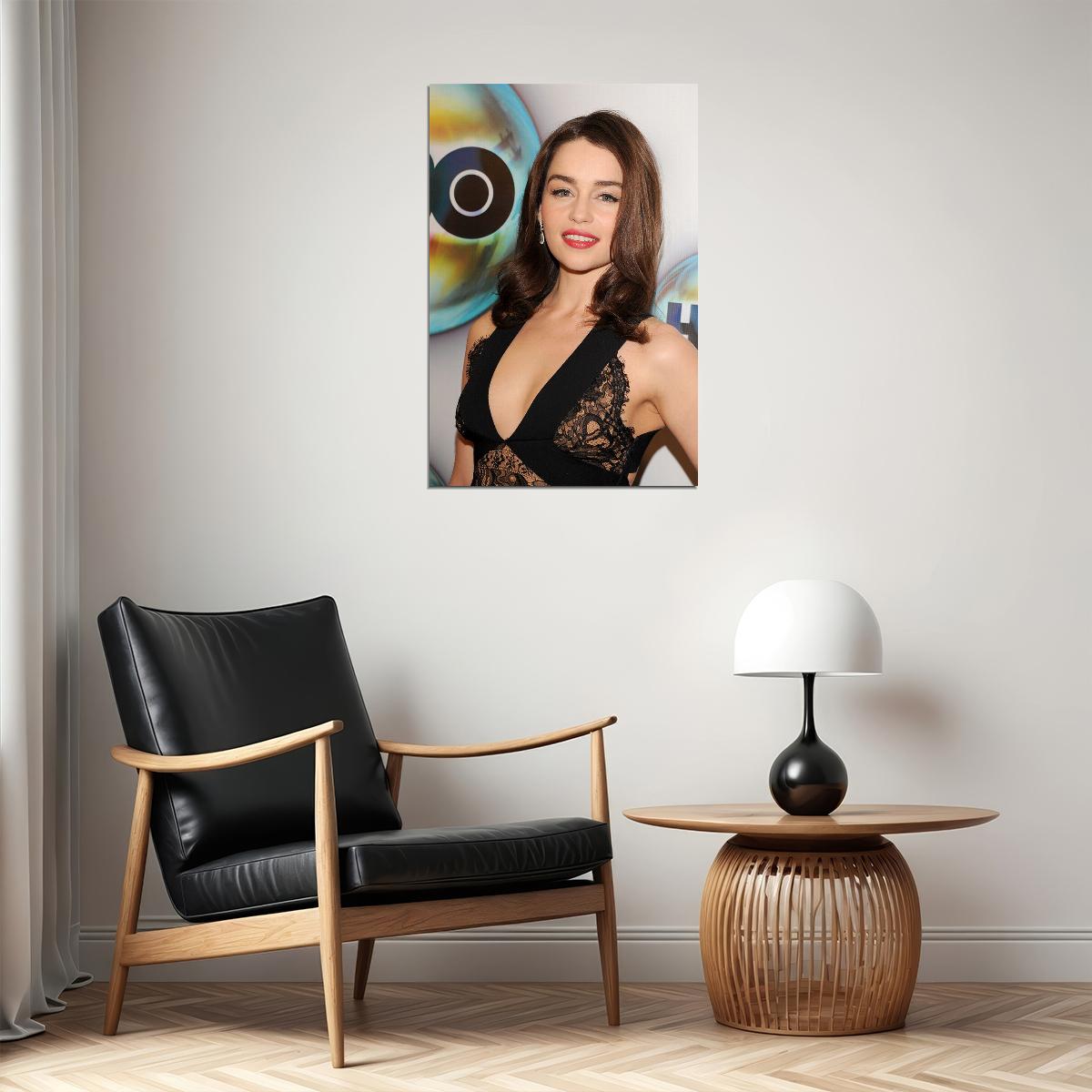 Emilia Clarke Celebrity Cinema Actress Idol Poster Wall Art Print Home Wall Decor - xonomax