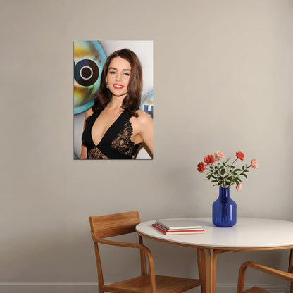 Emilia Clarke Celebrity Cinema Actress Idol Poster Wall Art Print Home Wall Decor - xonomax