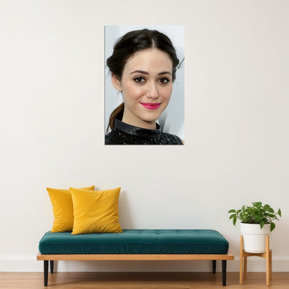 Emmy Rossum Celebrity Beautiful Actor Artist Star Poster Wall Art Print Home Wall Decor - xonomax