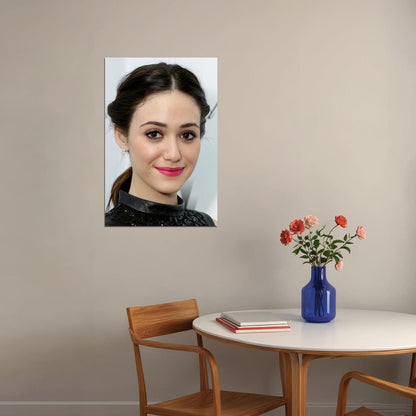 Emmy Rossum Celebrity Beautiful Actor Artist Star Poster Wall Art Print Home Wall Decor - xonomax