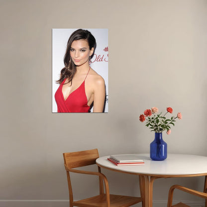 Emily Ratajkowski Movie Actor Hot Model Star Poster Wall Art Print Home Wall Decor - xonomax