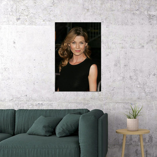 Ellen Pompeo Celebrity Movie Actor Idol Poster Wall Art Print Home Wall Decor - xonomax