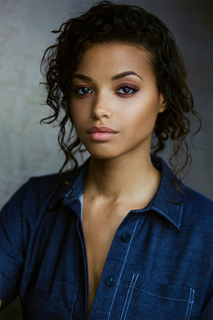 Ella Balinska Celebrity Cinema Actor Artist Idol Poster Wall Art Print Home Wall Decor - xonomax