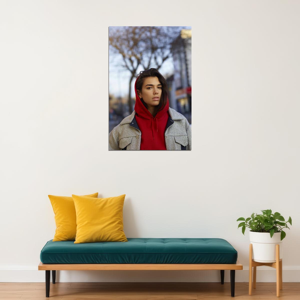 Dua Lipa Celebrity Tv Movie Actress Singer Poster Wall Art Print Home Wall Decor - xonomax