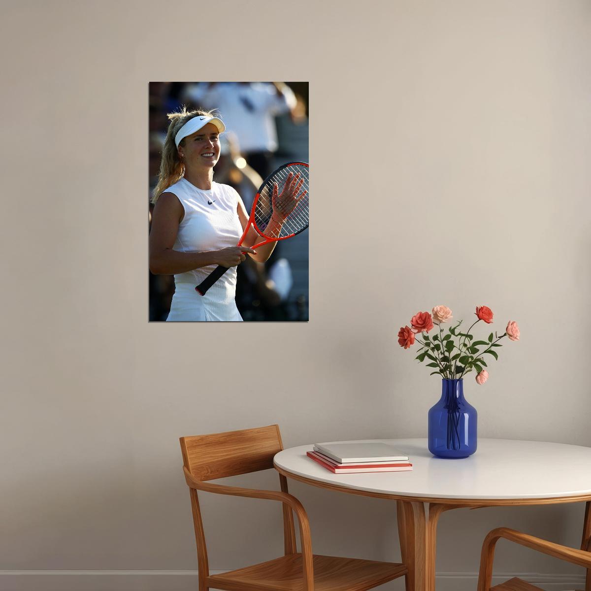 Elina Svitolina Celebrity Tennis Star Player Poster Wall Art Print Home Wall Decor - xonomax