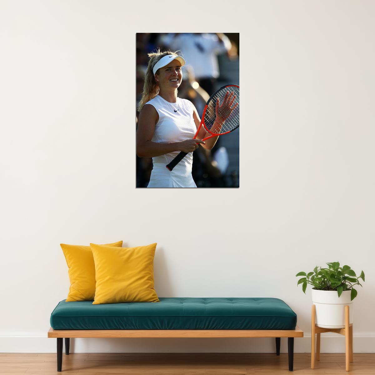 Elina Svitolina Celebrity Tennis Star Player Poster Wall Art Print Home Wall Decor - xonomax