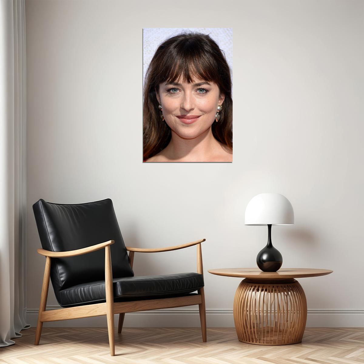 Dakota Johnson Celebrity Movie Actress Model Poster Wall Art Print Home Wall Decor - xonomax