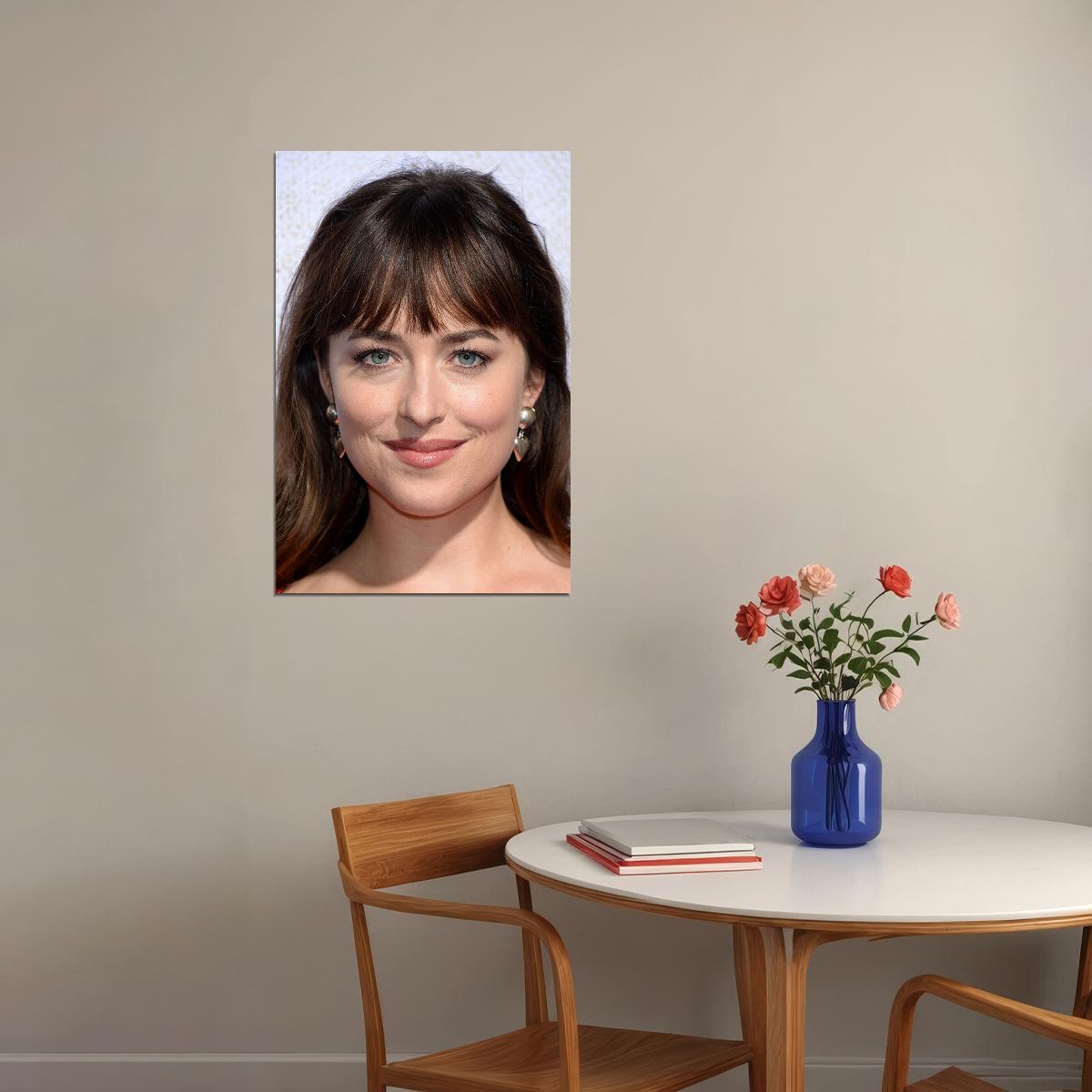Dakota Johnson Celebrity Movie Actress Model Poster Wall Art Print Home Wall Decor - xonomax