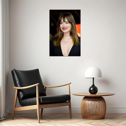 Dakota Johnson Celebrity Movie Actress Idol Poster Wall Art Print Home Wall Decor - xonomax