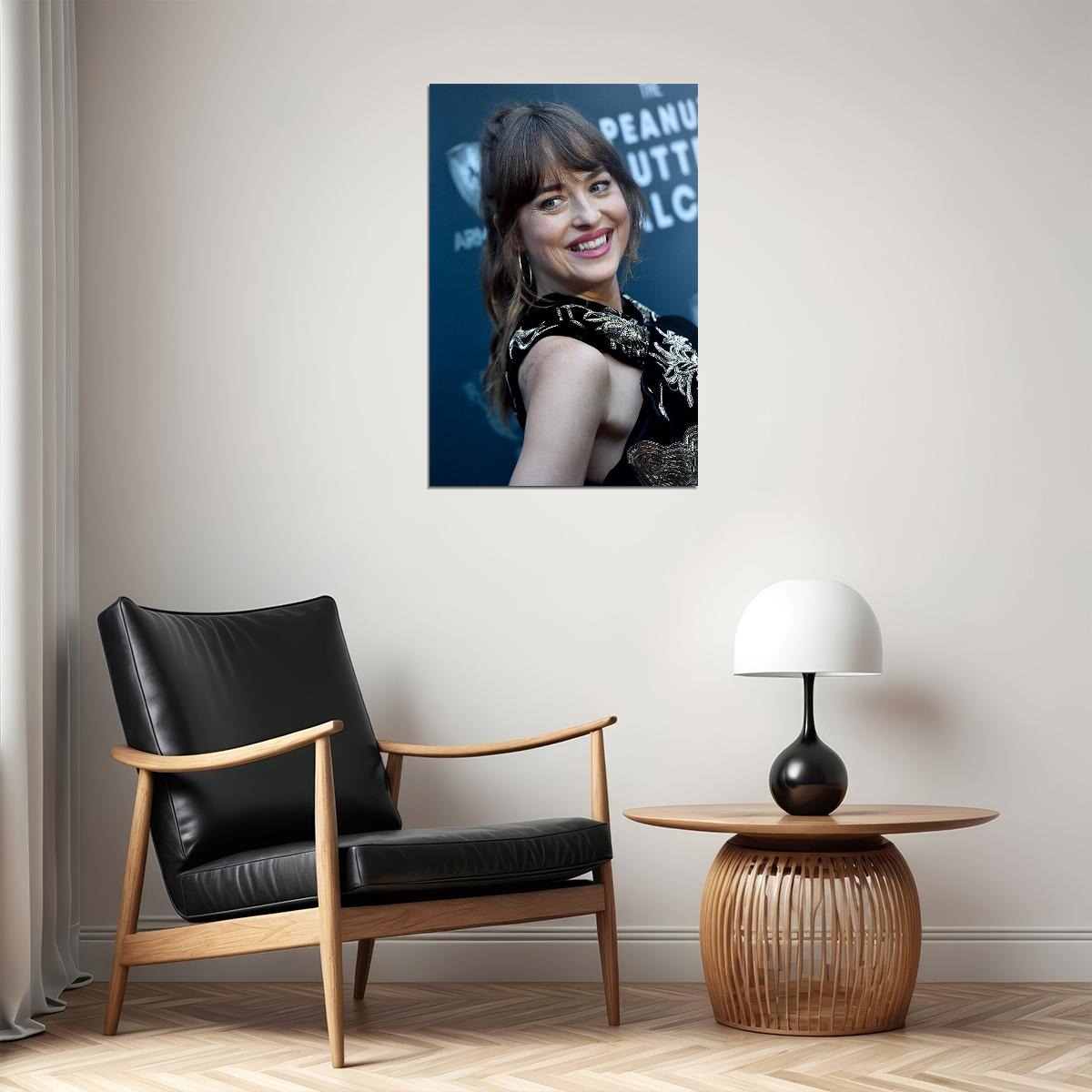 Dakota Johnson Celebrity Cinema Actor Idol Poster Wall Art Print Home Wall Decor - xonomax