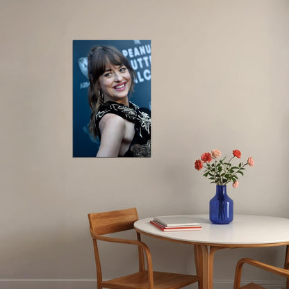 Dakota Johnson Celebrity Cinema Actor Idol Poster Wall Art Print Home Wall Decor - xonomax