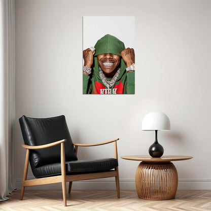 Dababy Celebrity Rap Music Singer Idol Poster Wall Art Print Home Wall Decor - xonomax