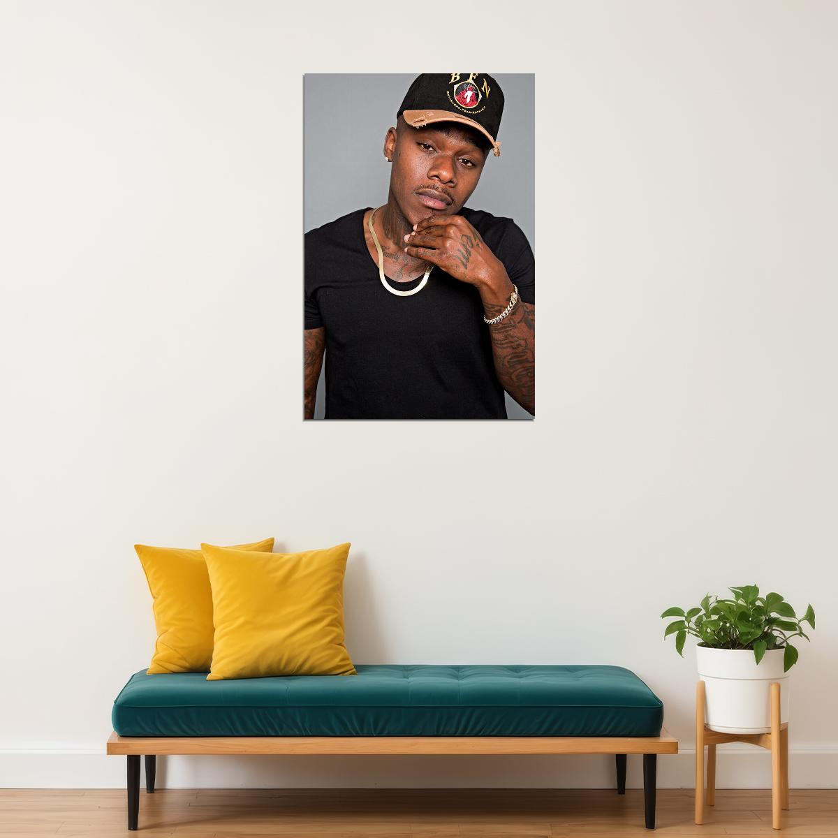 Dababy Celebrity Rap Music Hip Hop Idol Poster Wall Art Print Home Wall Decor - xonomax