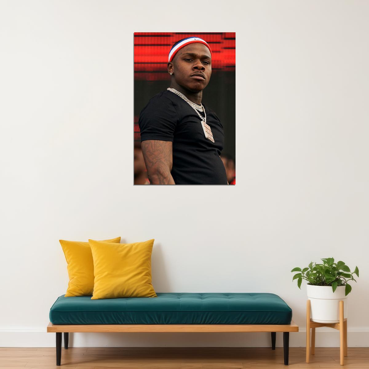 Dababy Celebrity Rap Music Hip Hop Star Poster Wall Art Print Home Wall Decor - xonomax