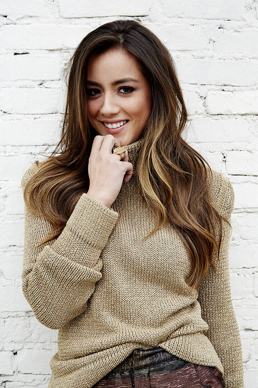 Chloe Bennet Celebrity Movie Actress Artist Poster Wall Art Print Home Wall Decor - xonomax