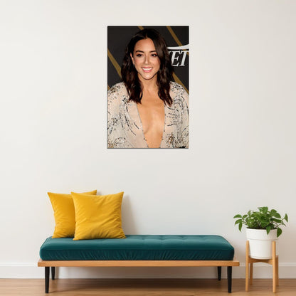 Chloe Bennet Celebrity Cinema Actress Idol Poster Wall Art Print Home Wall Decor - xonomax