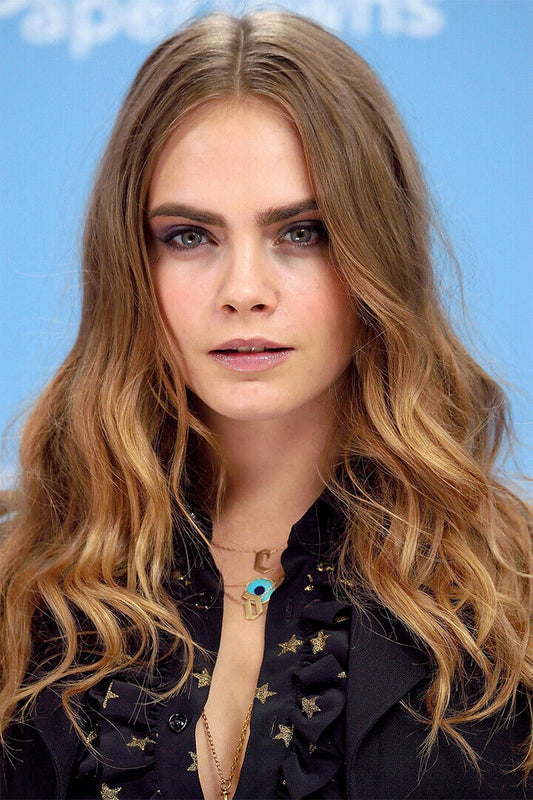 Cara Delevingne Celebrity Cinema Actress Star Poster Wall Art Print Home Wall Decor - xonomax
