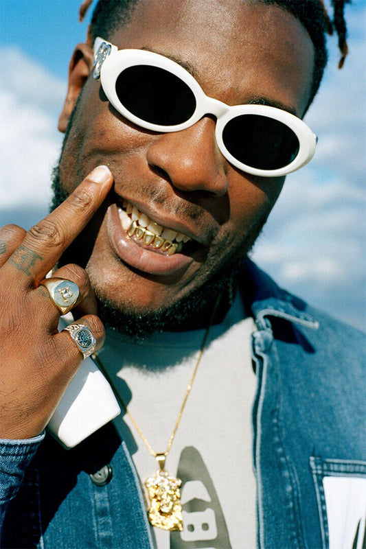 Burna Boy Celebrity Singer Musician Rap Music Poster Wall Art Print Home Wall Decor - xonomax