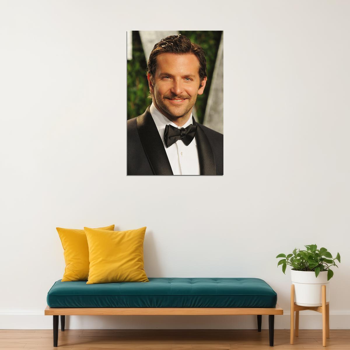 Bradley Cooper Hollywood Celebrity Actress Poster Wall Art Print Home Wall Decor - xonomax