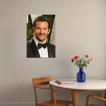 Bradley Cooper Hollywood Celebrity Actress Poster Wall Art Print Home Wall Decor - xonomax