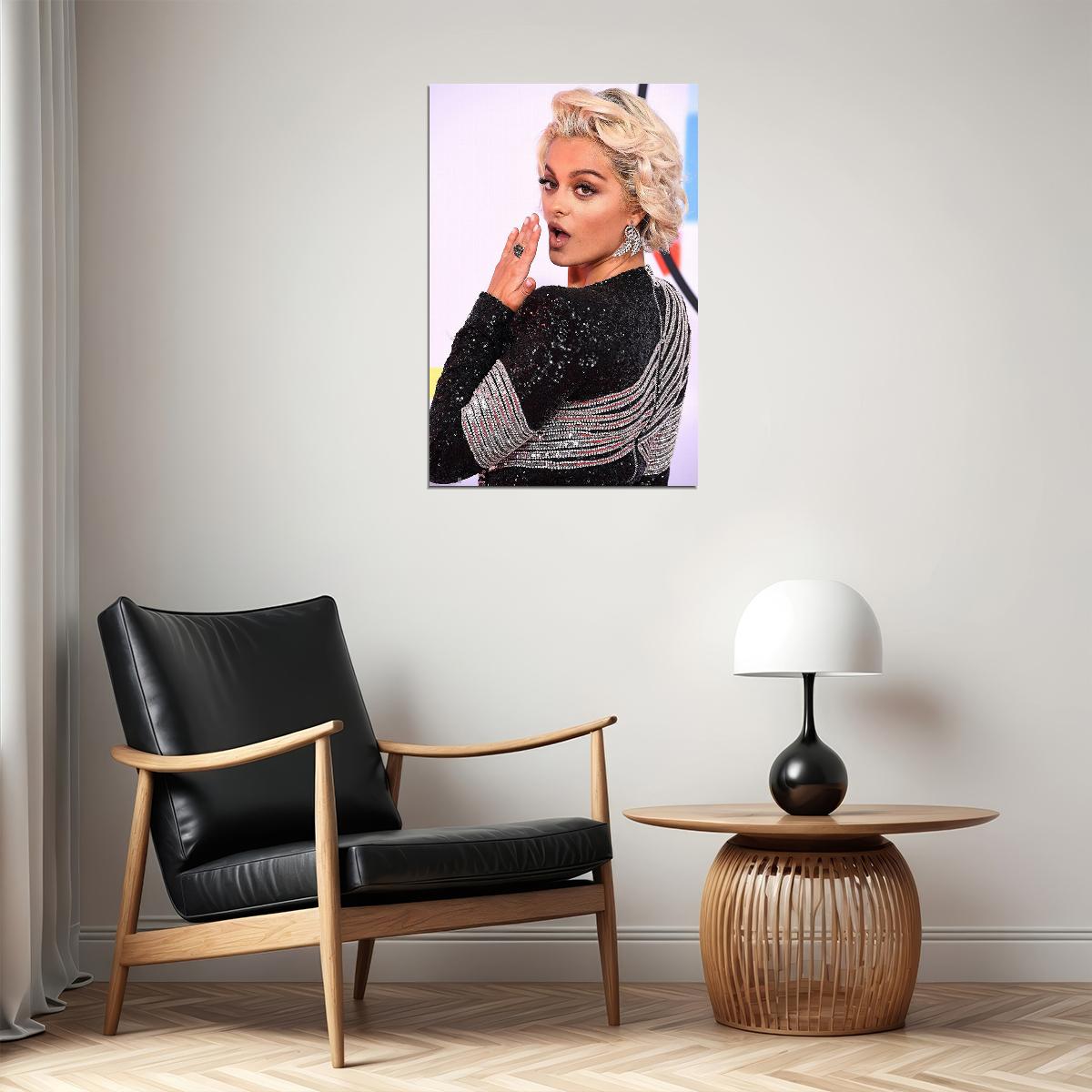 Bebe Rexha Celebrity Cinema Actress Singer Poster Wall Art Print Home Wall Decor - xonomax