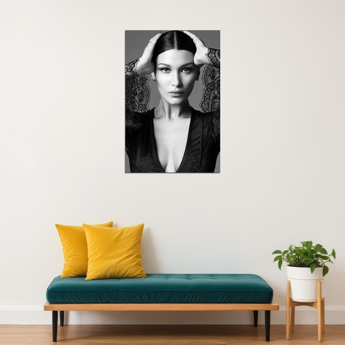 Bella Hadid Celebrity Best Model Artist Star Poster Wall Art Print Home Wall Decor - xonomax